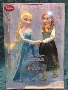 Disney Frozen Classic Dolls Elsa and Anna Ice Skating Set New in Box! - Picture 1 of 2