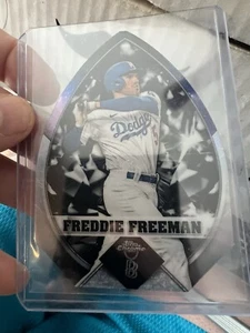 2023 Topps Chrome Freddie Freeman⚡️SSP⚡️DIAMONDS⚡️Dodgers WS Champs - Afbeelding 1 van 1
