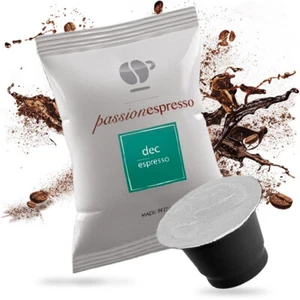 100 CIALDE CAPSULE LOLLO CAFFE' COMPATIBILI NESPRESSO MISCELA DECAFFEINATO DEK - Bild 1 von 1