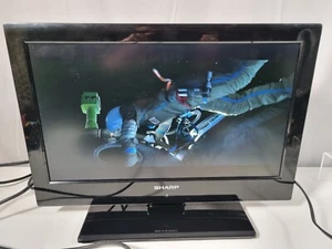Sintonizador digital Sharp LC-19LE510K 19" HD listo LED TV HDMI SCART probado - Imagen 1 de 7