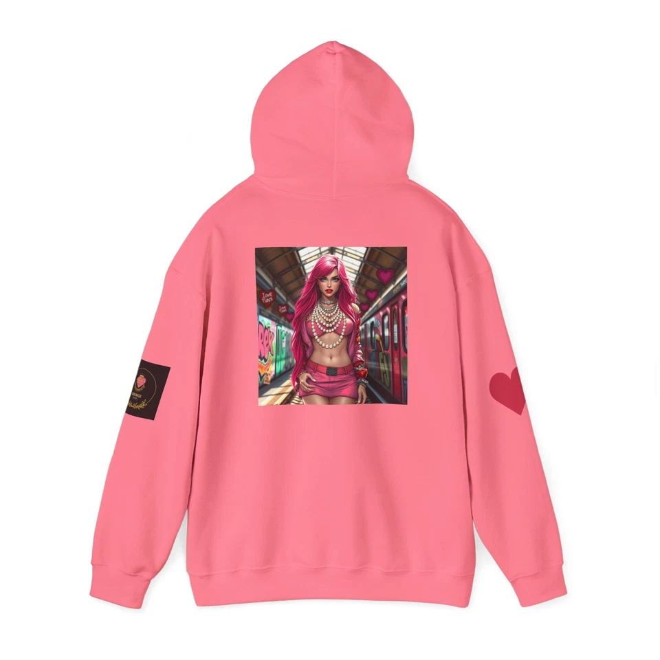 Grunge Lux Sweetie ~ Sudadera con Capucha Unisex Heavy Blend™ Foto 1 de 1