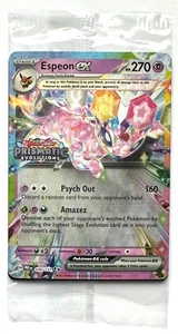 Espeon ex 034/131 - Pokemon TCG -Prismatic Surprise Box Stamped Promo - SEALED - Picture 1 of 2
