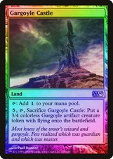 Gargoyle Castle FOIL Magic 2010 / M10 NM Land Rare MAGIC MTG CARD ABUGames