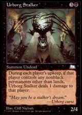 1x Urborg Stalker NM, English MTG Weatherlight