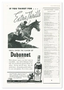 Pubblicità Stampa Vino Dubonnet A.M. Cassandre Vintage 1937 Pubblicità 3/4 pagine - Foto 1 di 4