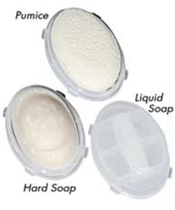 Soapy Soles Elite Inserts 1 Pumice 1 Elite Soap 1 Soap Dispenser 03610 - Picture 1 of 4