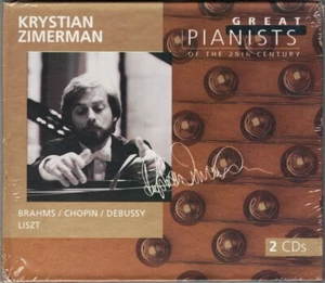 Krystian ZIMERMAN GREAT PIANISTS OF THE 20TH CENTURY Brahms Chopin Debussy Liszt - Picture 1 of 1