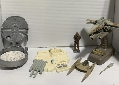 Lot of Vintage 90s Star Wars Micro Machines Toys | Figures, Ships, and Playsets - Image 1 of 4