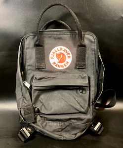 Fjallraven Kanken Small Classic Backpack Black ~ Fjällräven Daytrip - Picture 1 of 8