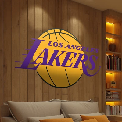Los Angeles Lakers Wall Decal - NBA Series - Wall Decal for Room Decorations - Image 1 of 4