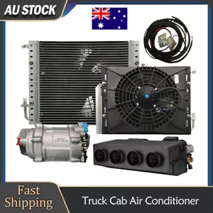 Underdash Kits 12V Air Conditioning Electric Compressor Evaporator Hoses Fitting - Picture 1 of 11