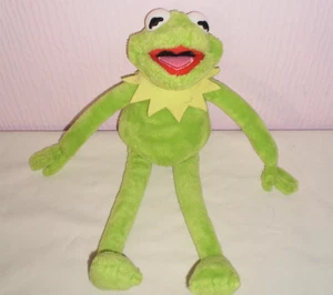 🎀Disney Kermit The Frog Soft Toy Plush Beanie The Muppets🎀 - Picture 1 of 6