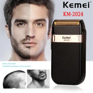 Kemei KM-2024 Rechargeable Electric Shaver Cordless Electric Hair Beard Trimmer