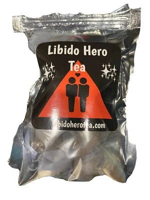 Libido Hero Tea (5 bolsas grandes) Foto 1 de 2
