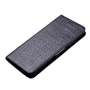 Genuine Leather Flip Case with Card/Cash Slots for OnePlus - Picture 1 of 23
