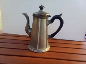 Antike Kaffeekanne Gerhardi & CO 3788 2 2/2 Zinn - Bild 1 von 6