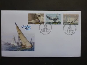 AUSTRALIA 2022 UNDER SAIL SET 3 STAMPS FIRST DAY COVER - Picture 1 of 1