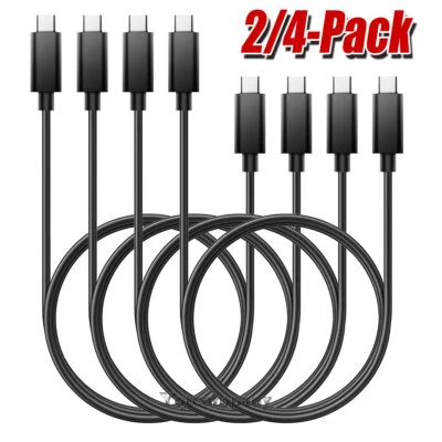 3FT/6FT USB C To USB C Cable Type C Rapid & Fast Charger Charging Cord Male - Image 1 of 4