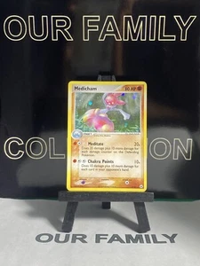 MEDICHAM 10/101 Reverse Holo + Holo EX Hidden Legends Pokemon Rare LP - Picture 1 of 6