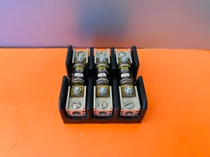 Buss Fuseholder T60100-3C 600V-100A With Fuse JJS-100 600VAC 100A - Picture 1 of 7