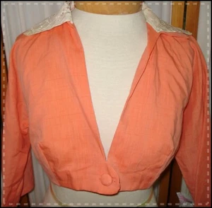 VINTAGE 1980'S FAUX FUR COAT, LARGE - Picture 1 of 3