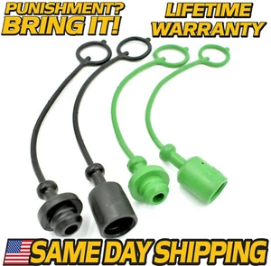 (4 Pack) Hydraulic Plug Cap fits John Deere ET15511 ET15510 W42991 M137067 - Picture 1 of 6