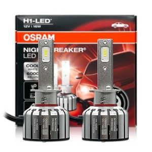 Osram Night Breaker H1 LED Faros Bombillas 6000K 64150DWNB-2HFB 12V 16W Paquete de 2 - Imagen 1 de 13