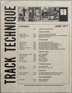 1977 Track Technique June #68 Willie Banks, Ivo Van Damme - Picture 1 of 23
