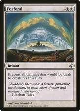 1X Forfend Morningtide NM/EX FOIL MTG CARD