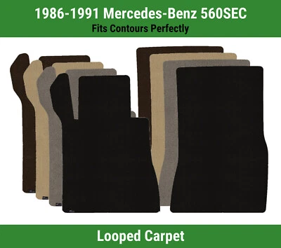 Alfombrillas Lloyd Classic Loop Front File para Mercedes-Benz 560SEC 1986-1991  Foto 1 de 4