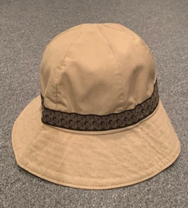 Cappello a secchio vintage Christian Dior ombrelli Parigi New York monogramma pioggia - Foto 1 di 7