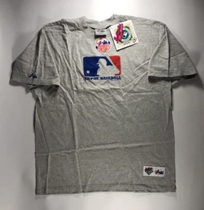 Montreal Expos Gray MLB Logo Diamond Collection Oversized Majestic Shirt XL NWT  - Picture 1 of 5
