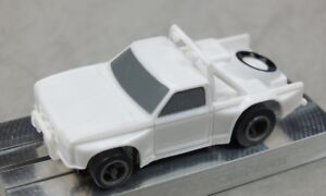 HO Slot Car Body - Life Like - Stadium Truck Body - WHITE  Viper, Tomy Super G +