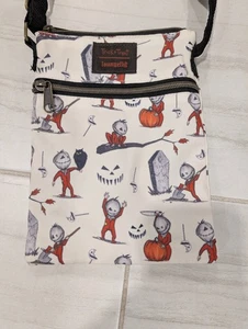 Borsa a tracolla Loungefly Trick 'R Treat Sam Passport 2022 borsa Halloween - Foto 1 di 5