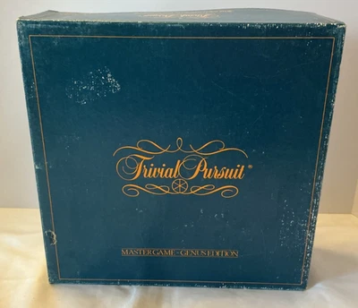 Trivial Pursuit Master Game - Genus Edition 1981 Vintage Complete - Image 1 of 4