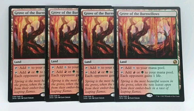 X4 MTG GROVE OF THE BURNWILLOWS ICONIC MASTERS  - Image 1 of 4