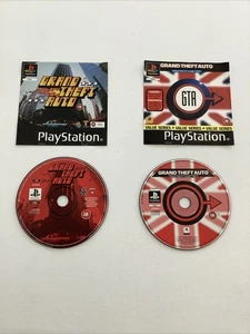 Playstation 1 GTA & GTA London nur Discs und Frontcover PS1 - Bild 1 von 2