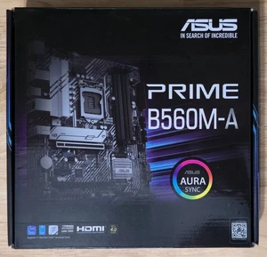 Placa madre Intel ASUS PRIME B560M-A LGA 1200 Intel B560 Micro ATX - Imagen 1 de 6
