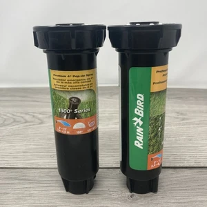 Rain Bird 1800 Series 4 inch Pop-Up Half Circle Sprinkler Head 15' 1804-H x2 - Picture 1 of 5