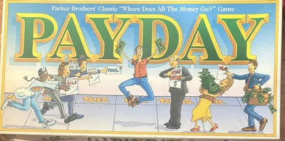 VTG USA 1994 Payday Board Game “Where Does All The Money Go?” Parker Brothers - Image 1 of 3