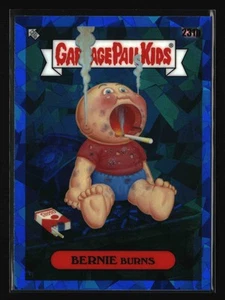 2023 Topps Chrome Garbage Pail Kids Sapphire Edition - #231b Bernie Burns - Picture 1 of 2
