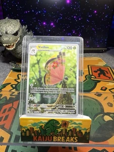 Tarjeta de JCC Pokémon rara ilustración de chispas crecientes Vivillon 193/191 casi nueva - Imagen 1 de 2