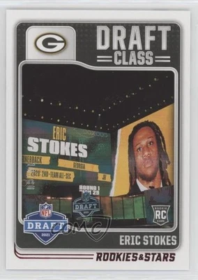 2021 Panini Rookies & Stars Draft Class Longevity /80 Eric Stokes #DC-18 RC - Image 1 of 2