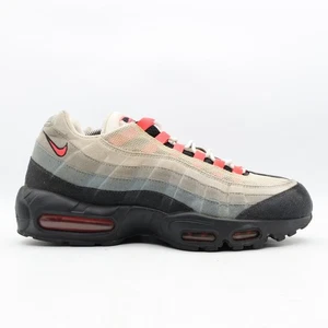Nike Air Max 95 Herren Größe 11,5 Solar Rot Weiß Grau Schwarz Turnschuhe 609048-106 - Bild 1 von 9