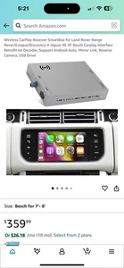 For Land Rover Discovery Range Rover Jaguar Wireless Carplay Android Auto Box - Picture 1 of 5