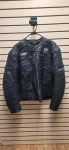 Scorpion Exo "Get Stung" Leather Motorcycle Jacket Men's Size: 2XL - Bild 1 von 10