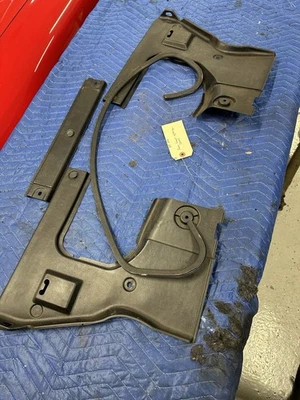 #71- 95-98 Nissan 240sx OEM Rear Trunk Seat Opening Trim Zenki Kouki Panels - Image 1 of 4