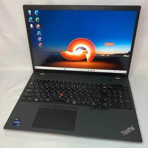 16" Lenovo ThinkPad P16 Gen 1, i7 16GB SSD 256GB nVidia WUXGA Touch Used - Picture 1 of 16