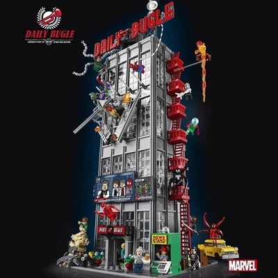 MOC Marvel Spider-Man Daily Bugle 76178 New Sealed Damaged WITHOUT BOX - Image 1 of 4