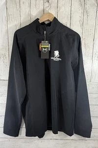 New Under Armour Coldgear Wounded Warrior Project 1/4 Zip Pullover Jacket Mens L - Picture 1 of 12